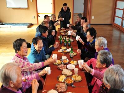 덕산면 수산리 동제 음복하기 썸네일 이미지